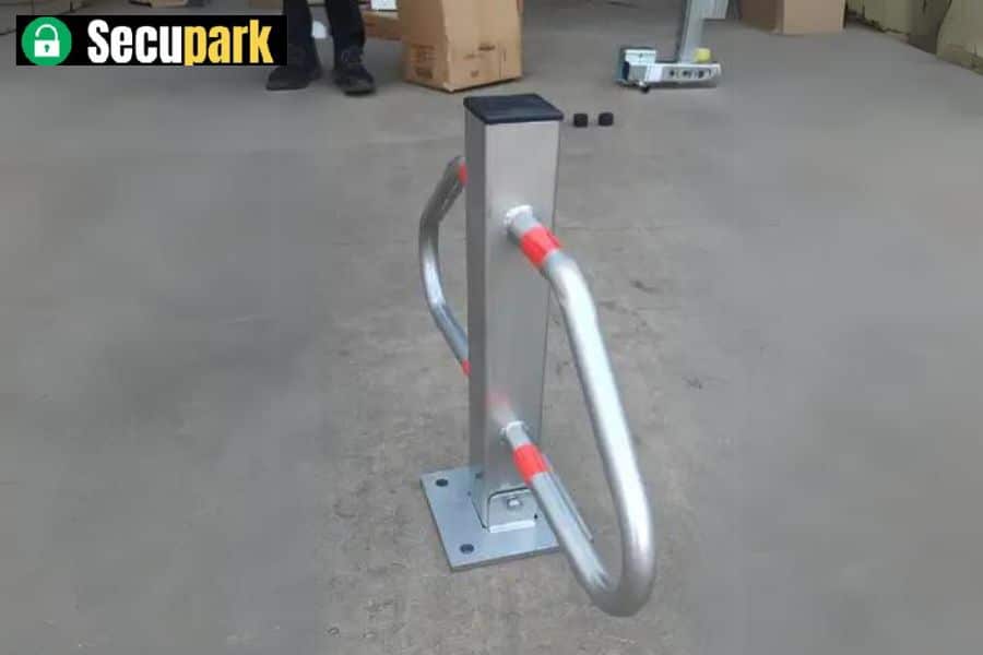 Arceau parking solide rabattable type papillon 3