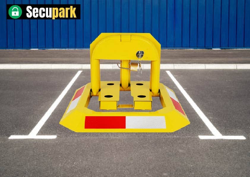 Stop Park Manuel Rabattable avec Serrure anti stationnement