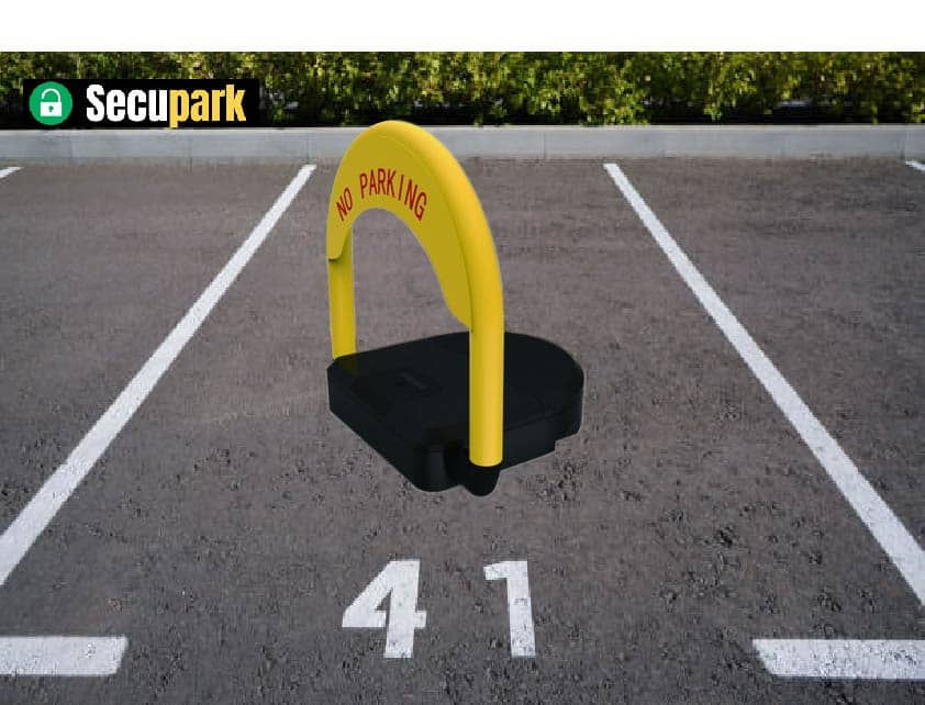Arceau Parking rabattable avec télécommande pour protection place de stationnement